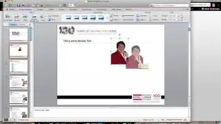 Working with Powerpoint Listing Presentation