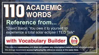 110 Academic Words Words Ref from 