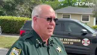 SLCSO Chief Deputy discusses 'suspicious death' of child under investigation in St. Lucie County