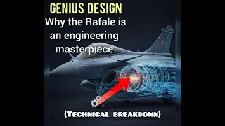 Why the Rafale is an Engineering Masterpiece ✈️ (Technical Breakdown) ⚙️