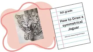 How to draw a symmetrical Jaguar