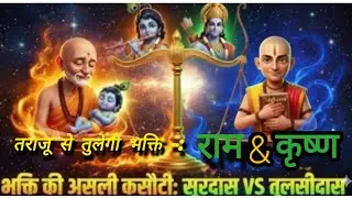 Devotion on the scale - Krishna or Ram?