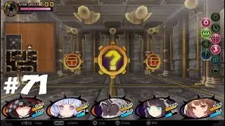 Ray play Demon Gaze 2 #71: Aquarius date Lv 2. Searching more survivors. Treasure Room.