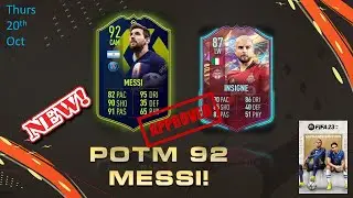 Fifa 23  |    LIGUE 1 POTM  92 CAM LIONEL MESSI Card !!