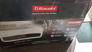 Best Horizontal Water heater,Racold andris slim 20Lt storage /racold water heater unboxing
