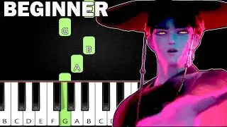 Kpop Demon Hunters - Your Idol (Saja Boys) Beginner Piano Tutorial