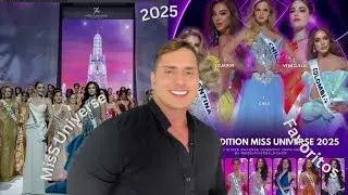 PRIMERA SALIDA OFICIAL DE LATINAS EN MISS UNIVERSO 2025 | Quienes fueron las favoritas ?