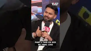 Rishabh Pant's cheeky reply on India's defeat in the 2023 World Cup final |Sports Today
