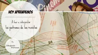 Cómo leer e interpretar revistas de patrones