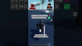 Demo DPR di Roblox! 🪧 Suara Rakyat Tertinggal? 😡 #roblox #shorts #DEXIN12