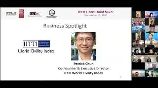 Event Highlight | Dec 17 West Coast Mixer | Business Spotlight by IITTI World Civility Index