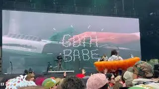 Goth Babe performs at Boston Calling 2025 on May 25th 2025