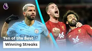 Best Winning Streaks in PL history?