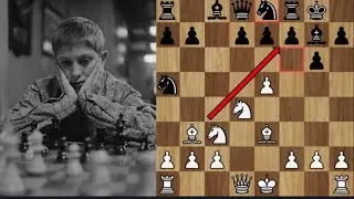 Bobby Fischer beats a Grandmaster in 10 moves! (But Reshevsky plays on)