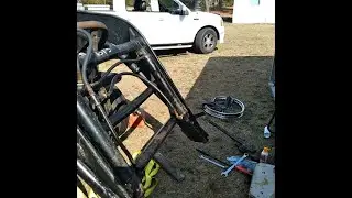 Repairing the Front end loader bucket tilt cylinder Ferguson w/Wagner WM120 Loader