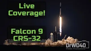Live Coverage: SpaceX Falcon 9 CRS-32 Launch w/ RTLS | Space Coast, FL