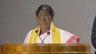 President Murmu graces the convocation ceremony of Fakir Mohan University at Balasore, Odisha