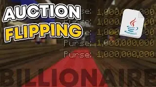 New macro Auction flipping for 1 hour... 60m+ profit Hypixel Skyblock