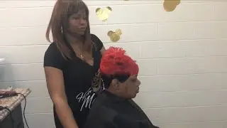 HOW TO DO A 2 TONE QUICK WEAVE USING JANET 28-PIECES.