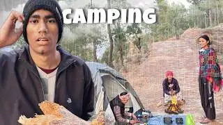 First Time Camping With Girls in Deep Forest | Shocking End