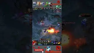 Ember Spirit Burns it All Down  #rampage #dota2