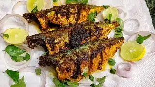 Crispy & Juicy Fish Fry Recipe | Easy Indian Fish Fry | Masaledar Bangra Fish Fry |