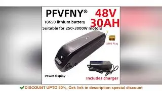 Air fast transportation 36V48V52V New Full Capacity Power 18650 Hailong Battery 30AH Lithium