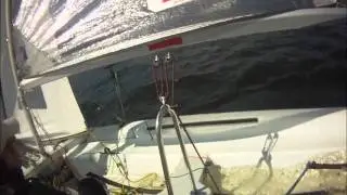Example of Xenon dinghy - gives warning of a capsize