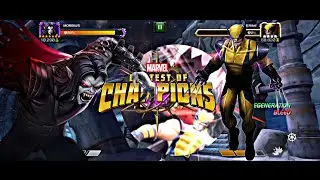 7 Star Morbius Destroyed ROL Wolverine|Insane Damage|mcoc
