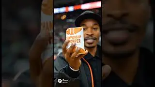 Burger King manager A.I &ldquo;Marvin&rdquo; introduces the &ldquo;Championship&rdquo; Whopper during a timeout