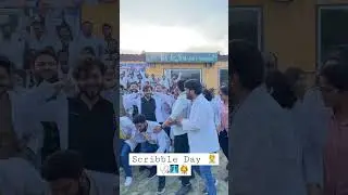 Scribble Day 🧑&zwj;⚕️🩺👩&zwj;⚕️🩻 | FHMC AGRA 2017 #shorts #viral #shortvideo