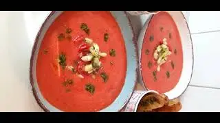Gazpacho Suppe kalte Tomatensuppe soguk domates corbasi
