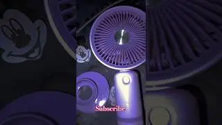 Portable Mini Fan | Rechargeable Handheld Fan.#like #subscribe #minifan.