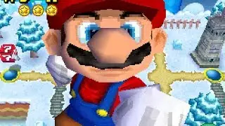 New Super Mario Bros DS - Giant Mario Hack Gameplay