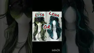 Lisa or Lena #shein #chooseyourgift #choose #aesthetic #cute #dress #fashion #purple #outfit #duet