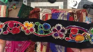 Indian Fabrics from Dust Fairies, Switching to Quilting and a WINNER ~ DancesWithPItBulls ~
