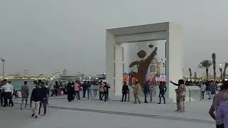 جولة في الدوحة( قطارا/ الكورنيش/ الدفنة )
