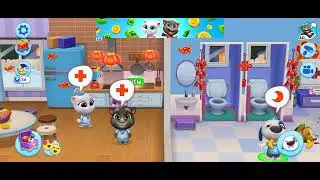 My talking tom friends#gameplay#video 😲👌