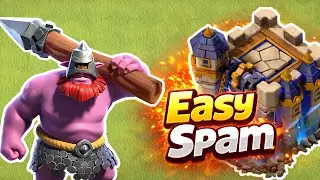 TH18 Throwers Spam 🔥 | Easiest 3 Star Strategy Ever
