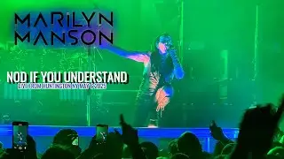 Marilyn Manson Performs &ldquo;Nod If You Understand&rdquo; Live @ The Paramount 2025 [4K HDR]