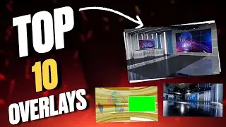 virtual news studio background green screen | Top 10 studio background  || Free To Use Stock Footage