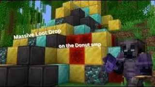 Donut smp-500m lootdrop starting nooowww 2 viewers joinnnn