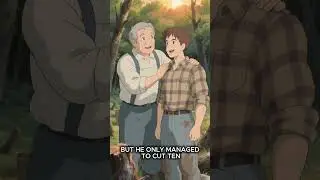 The Woodcutter and the Axe  #motivationalstory #manga #successmindset #animation #selfimprovement