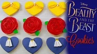 BEAUTY & THE BEAST COOKIES (COLLAB ALL THINGS CUTE)