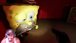 Sponge Bob A Killer | Sponge Massacre | Itch.io | Horror Gameplay