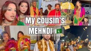 My Cousin Brother’s MEHNDI In PAKISTAN 🇵🇰 | Wearing Afghan Clothes for The First Time!