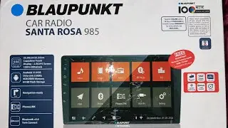 Blaupunkt Santarosa 985 Hands on & Detailed Unboxingl 4/64 GB l Best Android system for your car🔥🤔?