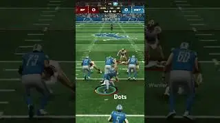 I THROW DOTS IN MADDEN 24#madden24 #youtubeshorts #subscribetomychannel #likeandsubscribe #likeforl