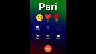 Sweet Pari 😘 GF 🌹 ( lovely Girl ❣️😘 ) Call Prank 😂 | Duplicate GF Record | Conference Call Prank 🤣