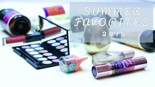 Фавориты лета 2016 | Inglot Maybelline Sleek Ck Apivita Loreal | Karina Papag + Gabi Live